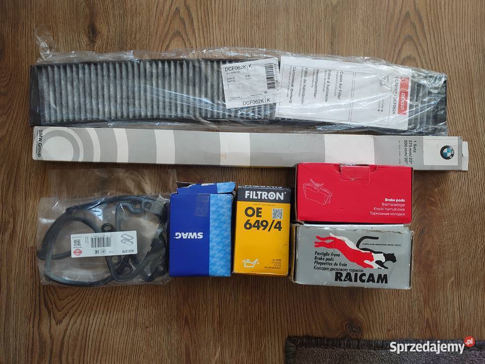 Bmw e46 klocki hamulcowe filtr kabinowyoleju opolskie Lewin Brzeski