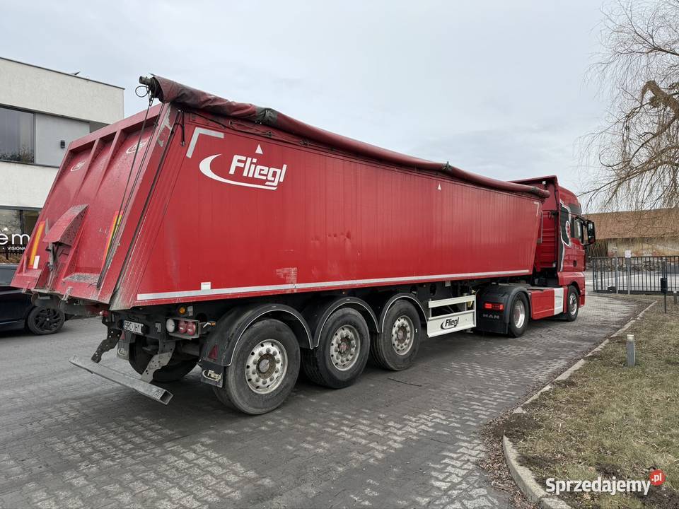 Naczepa Fliegl 2021r 40m3 waga 5350 Roszków