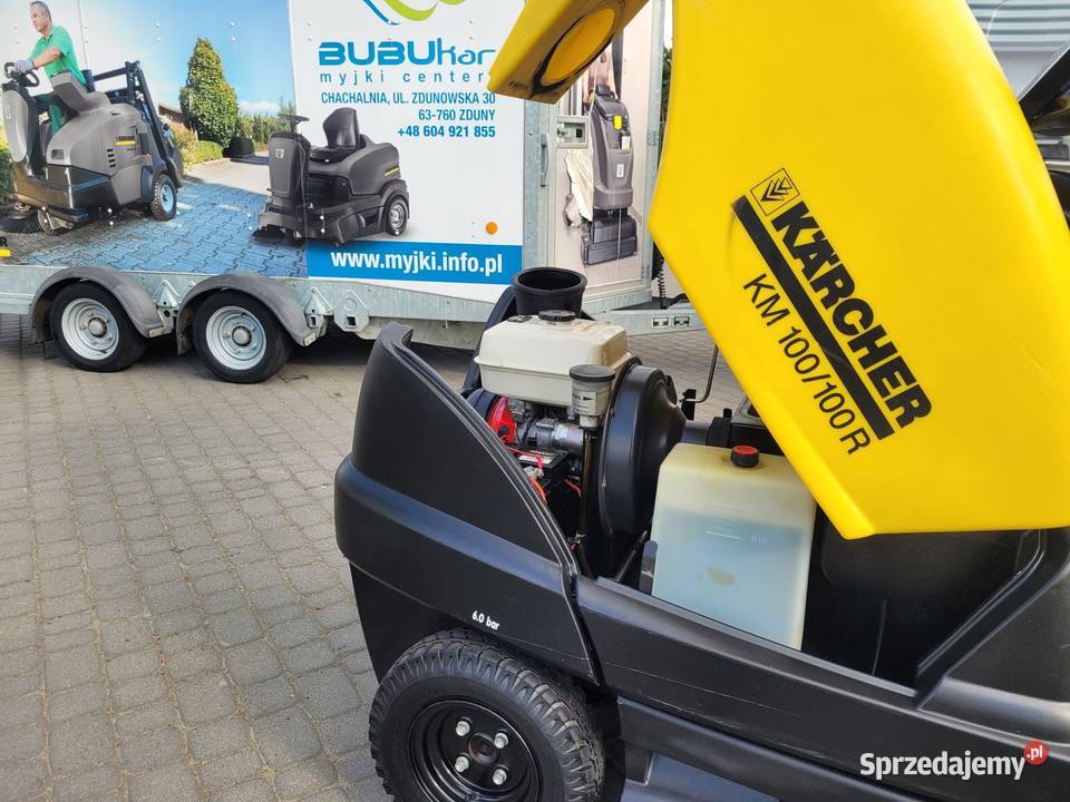 Zamiatarka KARCHER 100100 Silnik HONDA Serwis Zduny