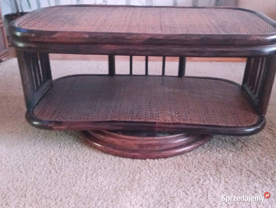 Stolik ratanowy obrotowy Kielce