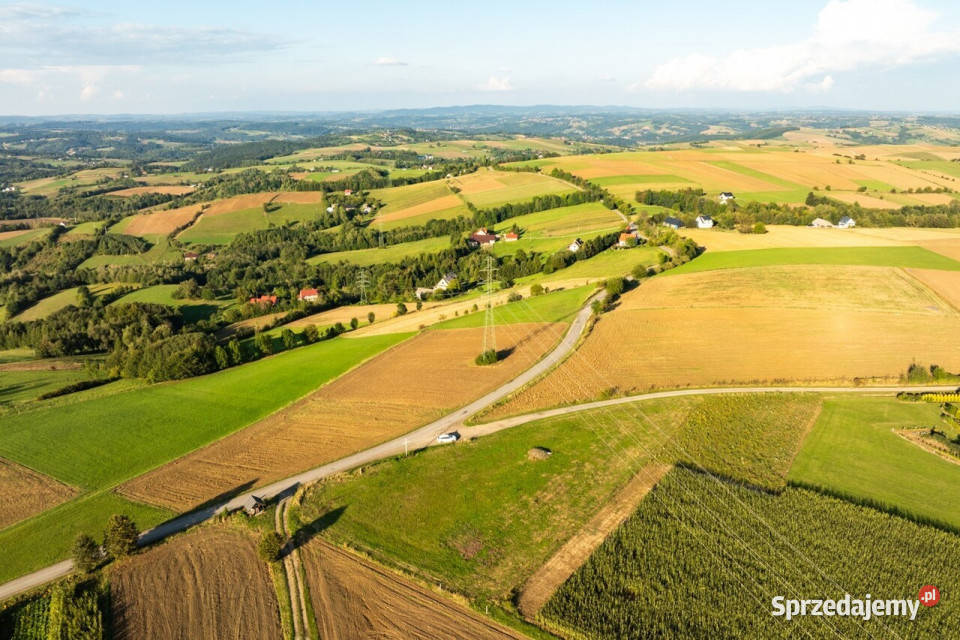 Działka widokowa z WZ Falkowa Gmina Ciężkowice