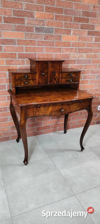 Piękne biurko sekretarzyk Ludwik Filip antyk