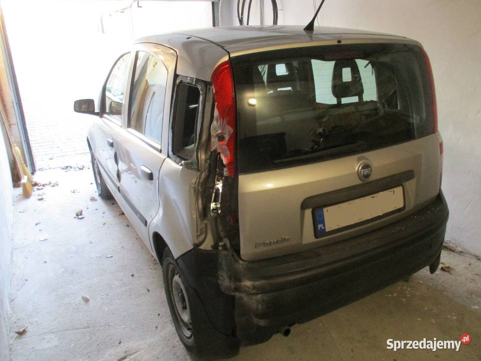 Fiat Panda LPG 90 uszkodzony Rok produkcji 2004 Koszalin sprzedam