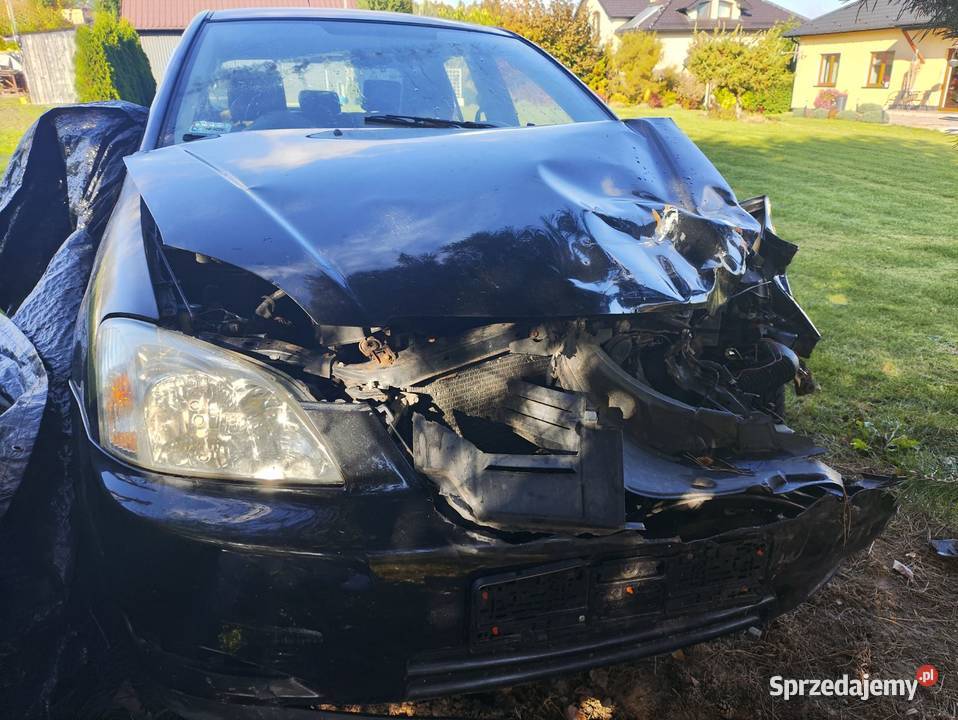 Sprzedam Toyota Corolla e12 20 D4D uszkodzona Corolla Ożarów