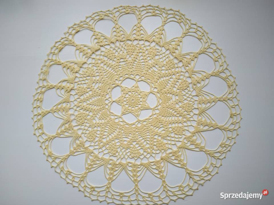 Serwetka szydełkowa Leźnica Wielka-Osiedle sprzedam