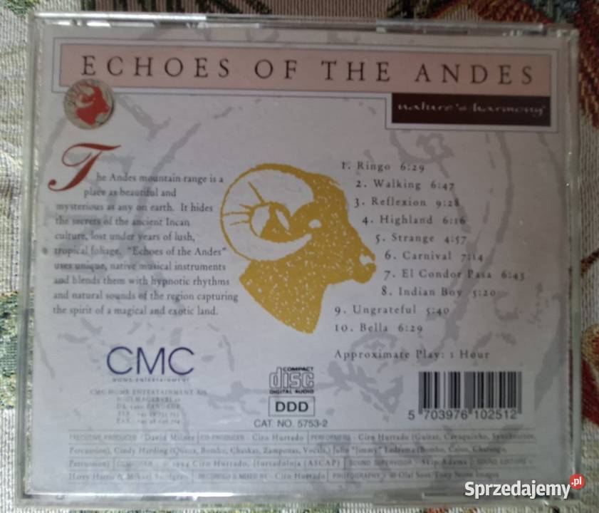 Echoes of the Andes CD Kraków