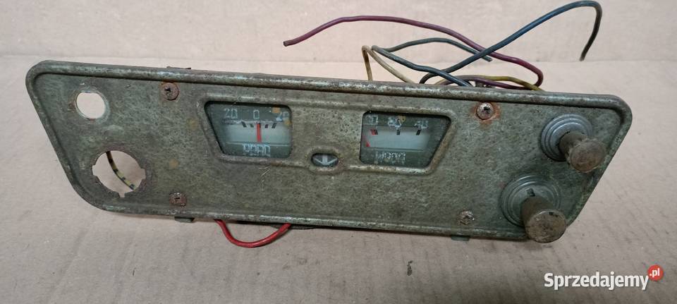 Syrena R20 105 bosto Zegar ramka obudowa zestaw Leszno