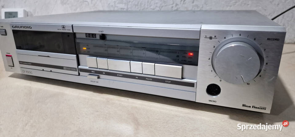 Grundig magnetofon deck CF 7000 CF7000 Międzychód