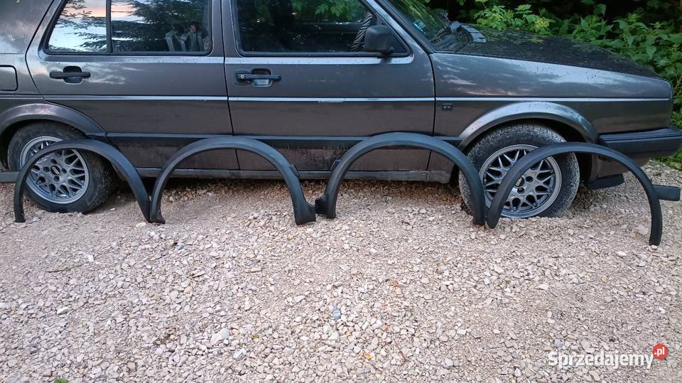 Sierpy VW Golf 2 nakładki na błotniki małopolskie Kraków