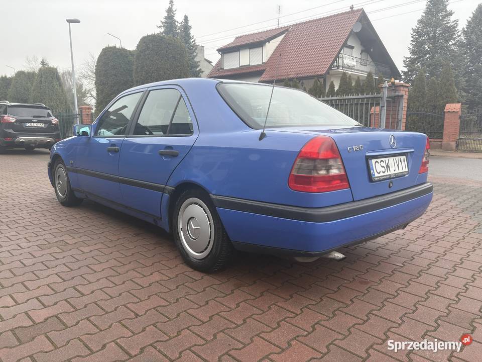 Mercedes w202 c180 benzynaLPG nieuszkodzony Aleksandrów Kujawski sprzedam