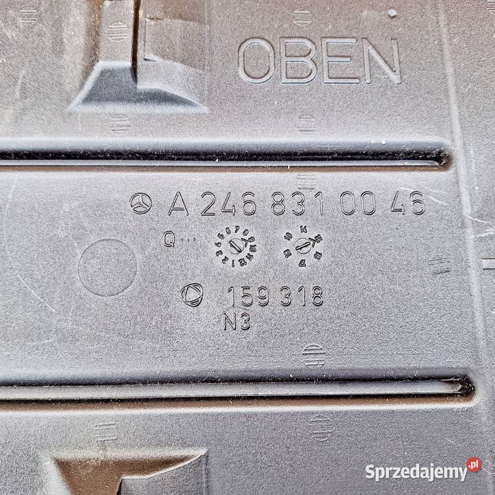 MERCEDES W117 W246 W176 WLOT POWIETRZA Radom