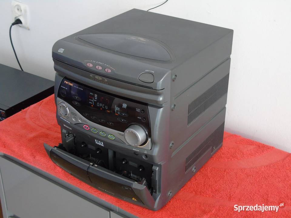 Wieża Philips FW750C AUX RDS magnetofony WYSYŁKA