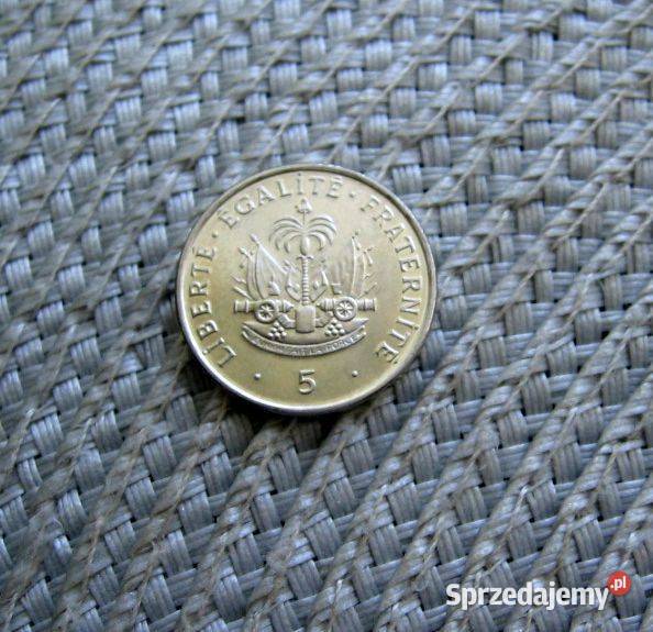 Haiti 5 Centymów 1997r Mennicza Kalisz