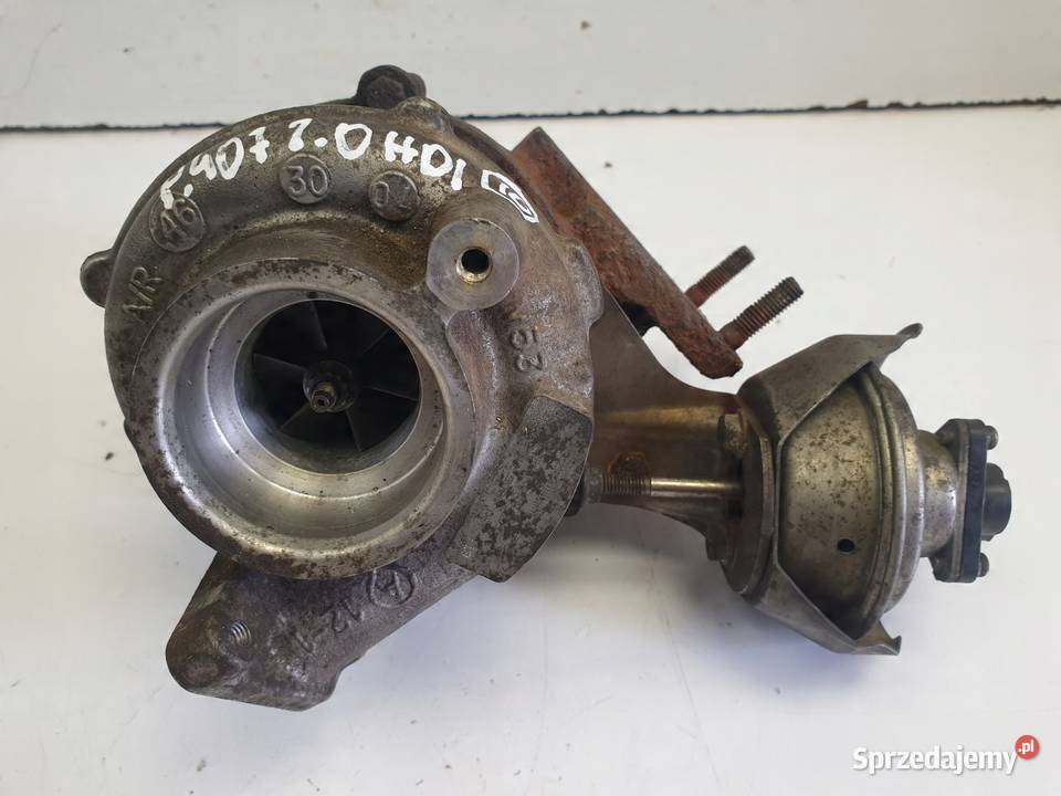 Peugeot 407 20 HDI TURBOSPRĘŻARKA oryginał lubelskie Janów