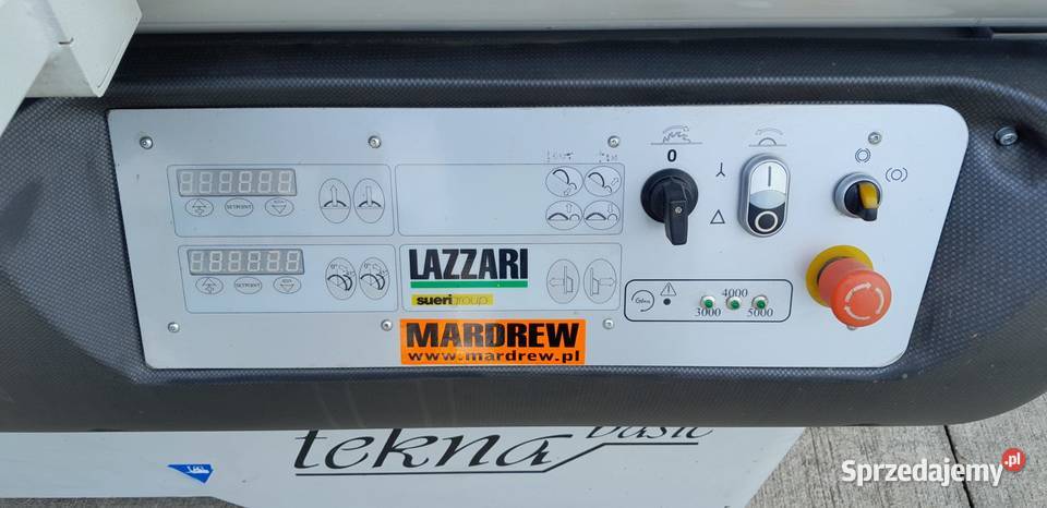 Piła formatowa LAZZARI 3200 TEKNA 926 Produkcja Naprawa