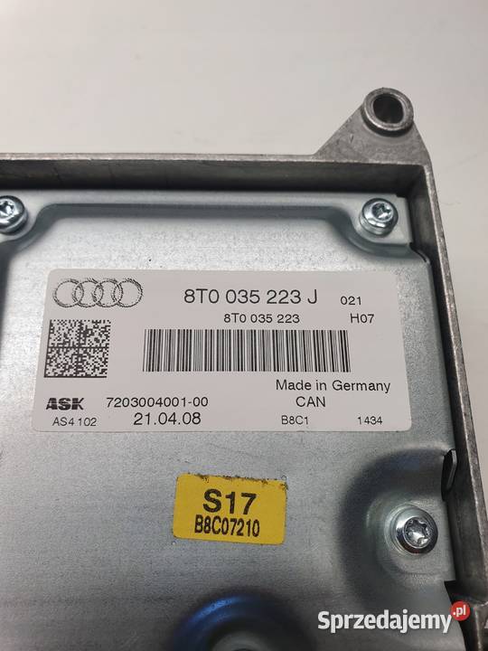 WZMACNIACZ RADIA AUDI A4 B8 A5 Q5 8T0035223J Sprzęt audio fabryczny