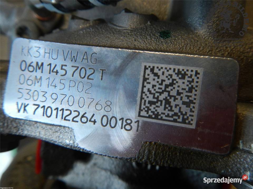 Komplet turbosprężarka lewa prawa 29 TFSI AUDI Rogów