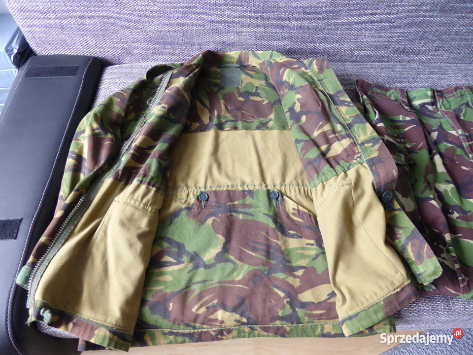 Oryginalna Demobil Męska kurtka bluza Woodland Ełk