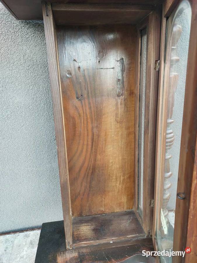 S088 Skrzynia obudowa starego zegara szafka Tczew