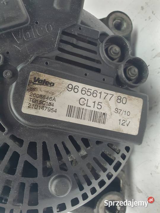 ALTERNATOR Peugeot 308 16 HDI 9665617780 lubelskie Chełm