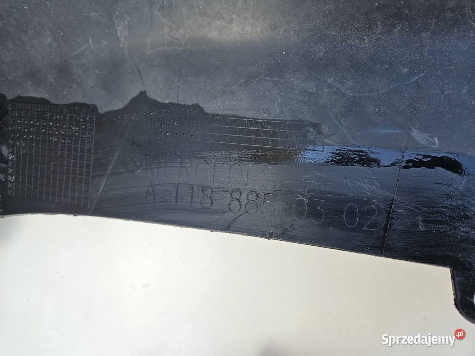 MERCEDES CLA W118 AMG DYFUZOR SPOILER ZDERZAKA Międzychód