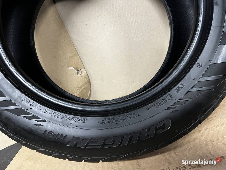 Kumho Crugen HP91 25555 ZR18 109W XL 2021r LATO Gostyń