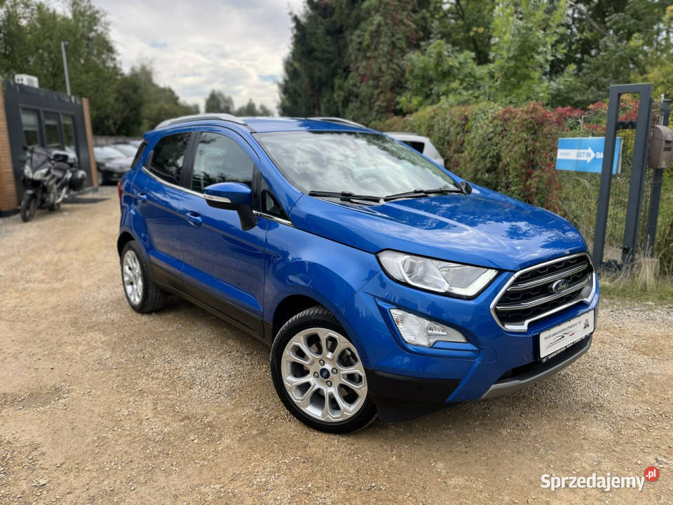 Ford EcoSport 10 Grzane Skóry Kamera Czujniki serwisowany w ASO sprzedam