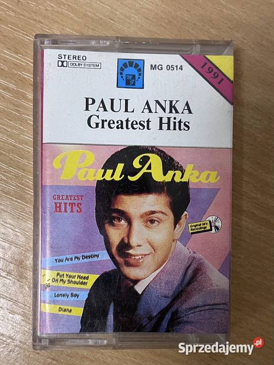 Paul Anka Greatest Hits wydanie z 1991r Grudziądz