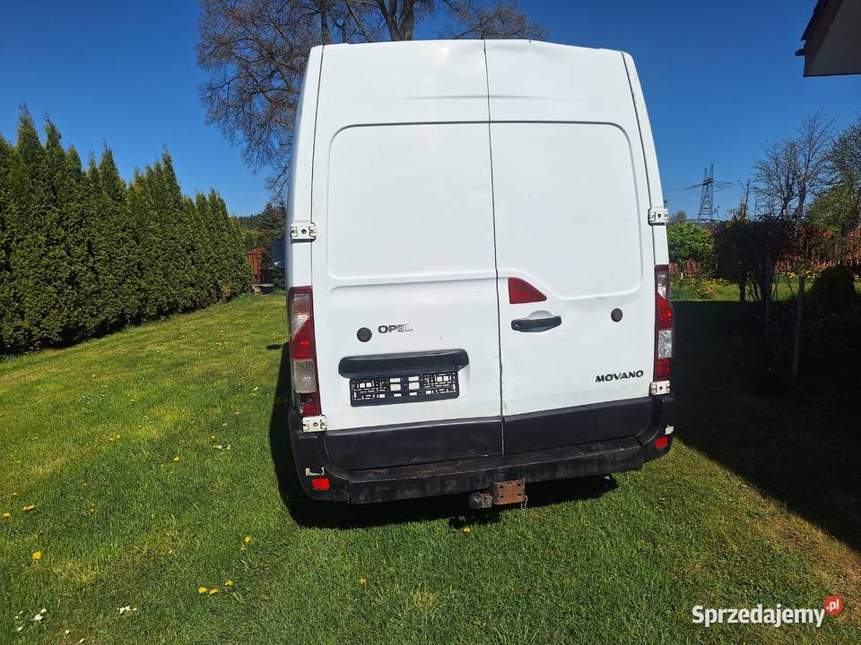 Opel Movano 2014 blaszak długi wysoki Lębork