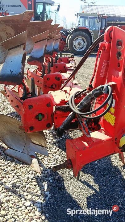 Pług 4 skiby vogel noot resor obrotowy