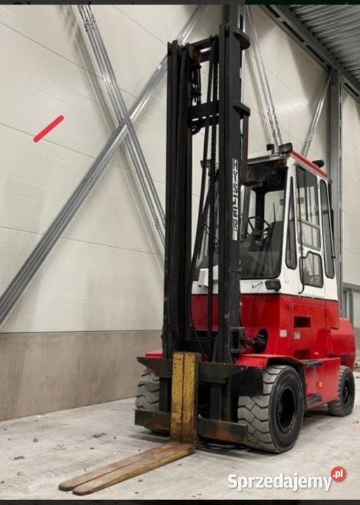 wozek widłowy wysokiego składowania 55t fv 23 Hyster pomorskie Słupsk sprzedam