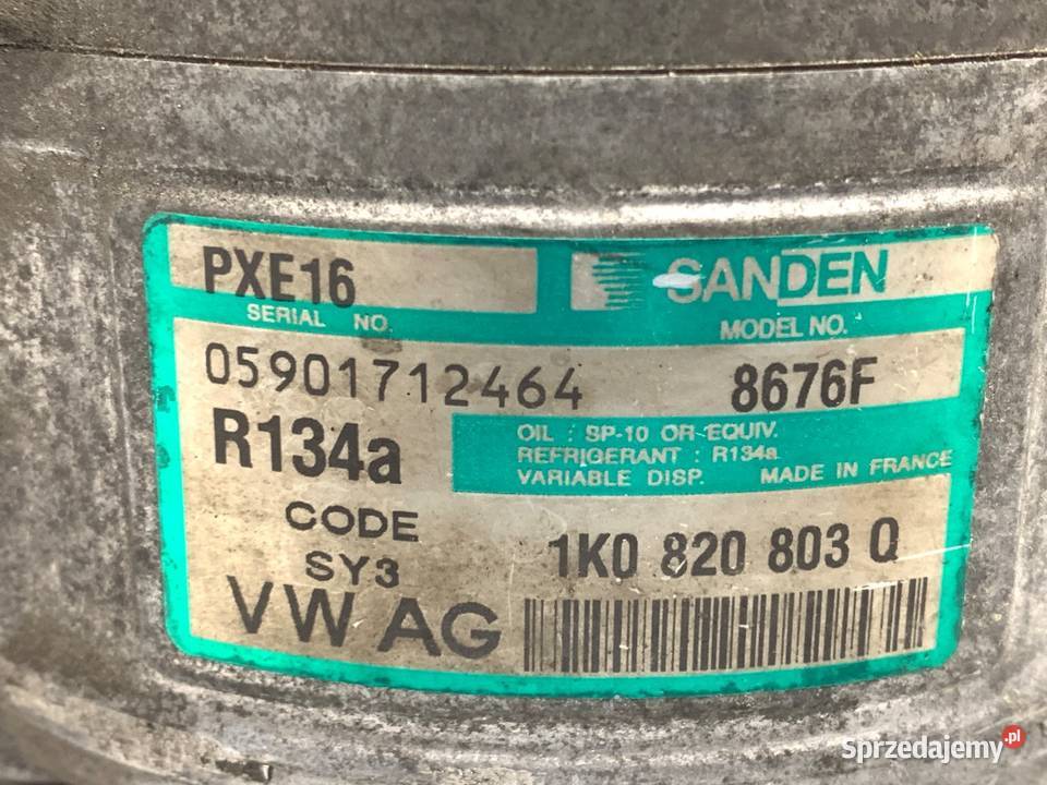 SPRĘŻARKA KLIMATYZACJI SEAT ALTEA 1K0820803Q 19