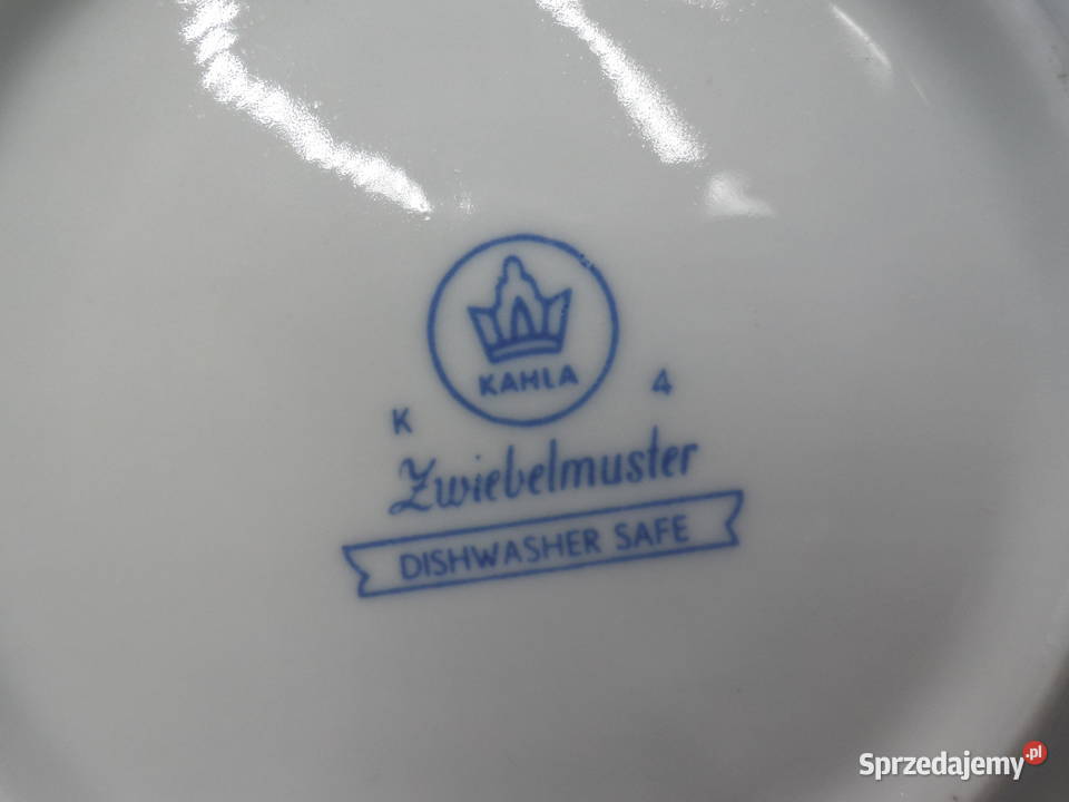 Bulionówki ZWIEBELMUSTER wzór cebulowy 5 wielkopolskie Raszków