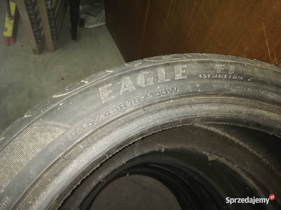 GOODYEAR EAGLE F1 ASYMETRIC 2 24545 R18 100 W dolnośląskie Zbaków Górny