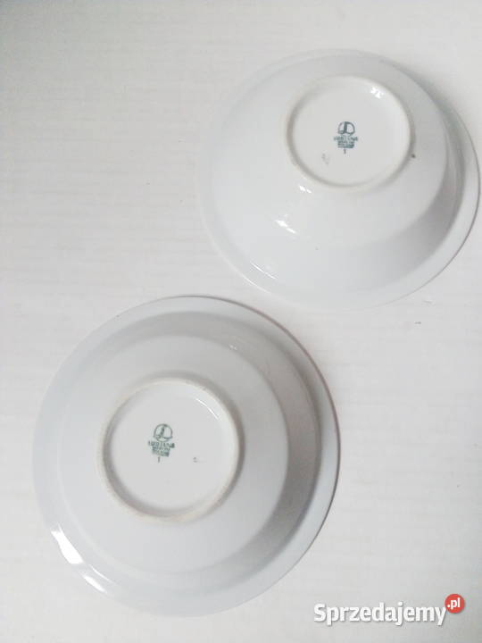 Lubiana vintage PRL wzór kaszubski talerze Talerze i talerzyki