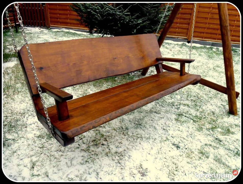 Meble ogrodowe drewniane do barulokalu stół sprzedam