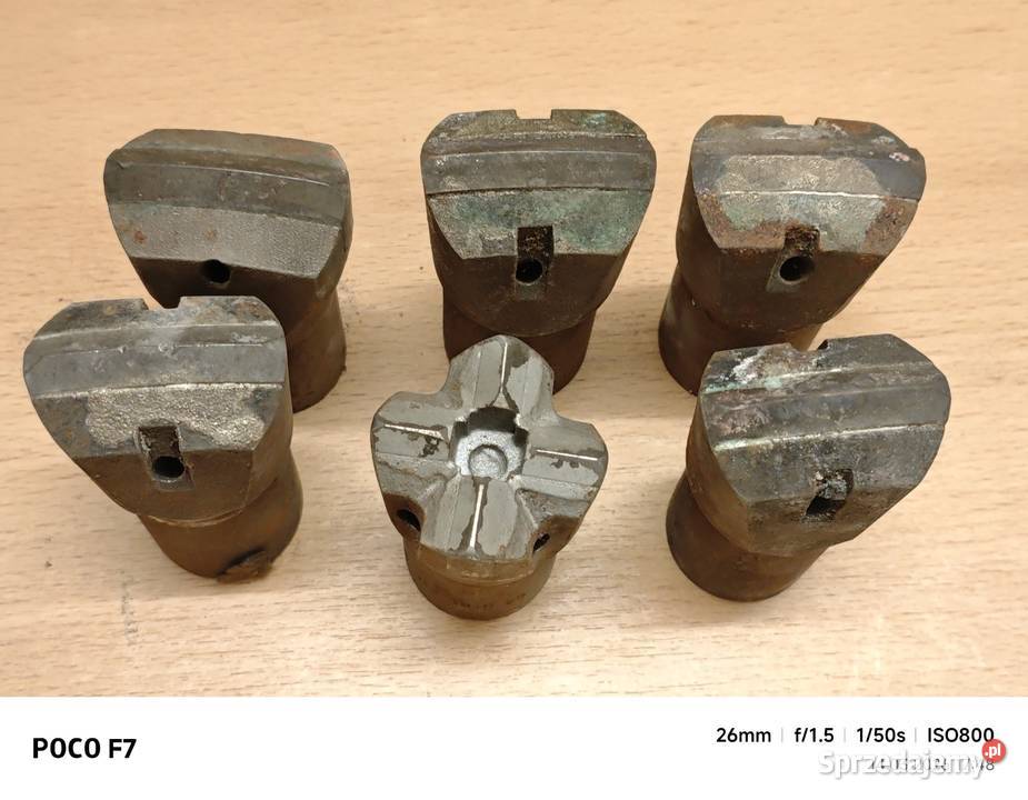 Koronki wiertnicze jedno dłutowe Pozostałe