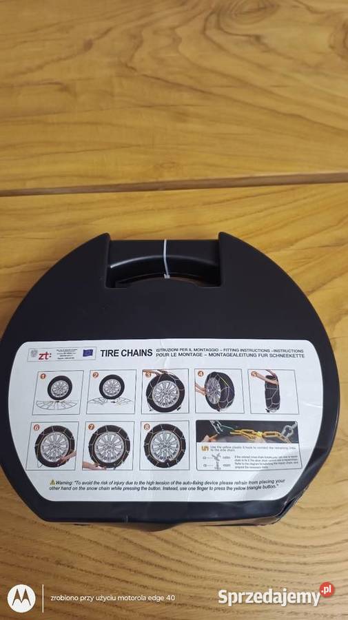 Łańcuchy śniegowe HKN o grubości ogniw 12 mm Ciechanów