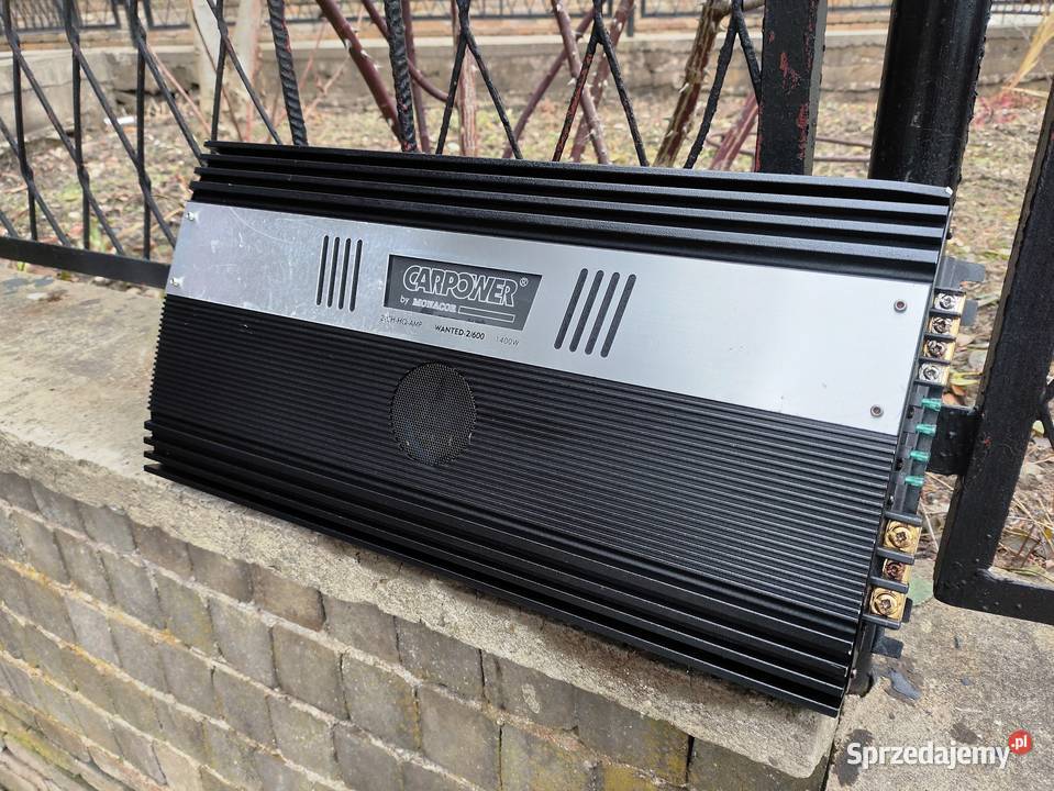 Wzmacniacz samochodowy 2 kanałowy Carpower śląskie Niegowonice sprzedam