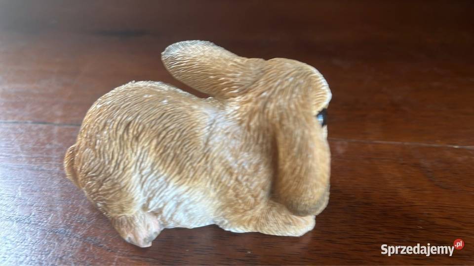 Zajączek Figurka malutka Z masy biskwtowej Gdańsk