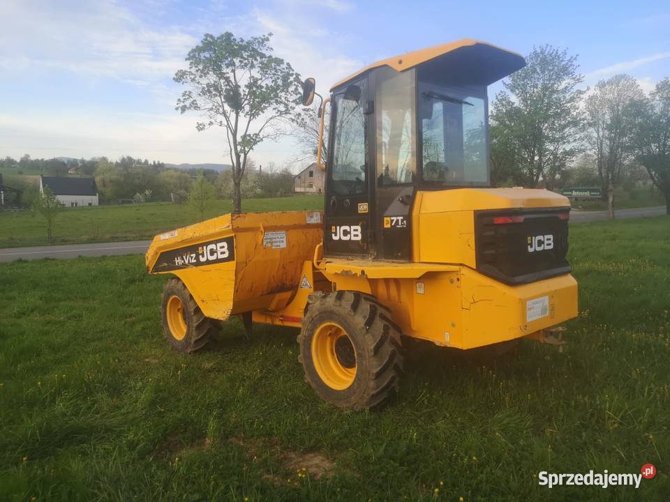 Wozidło JCB 7T1 z kabina śląskie Cieszyn