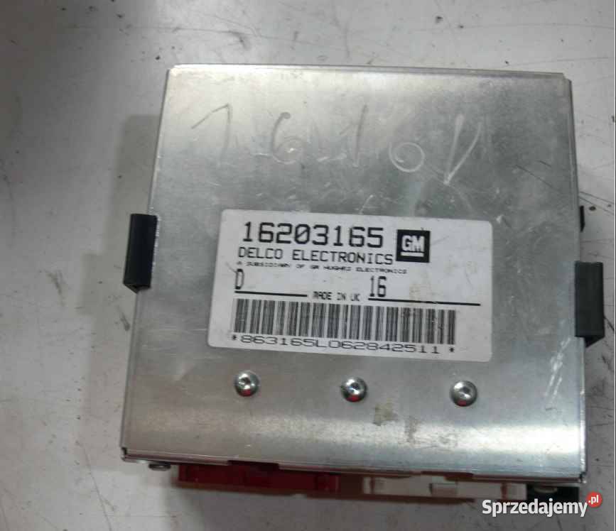 OPEL VECTRA B 16 MODUŁ KOMPUTER OE 16203165