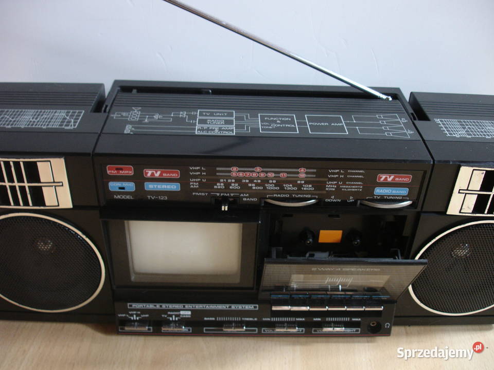 Radiomagnetofon z telewizorem TV123 Zielona Góra