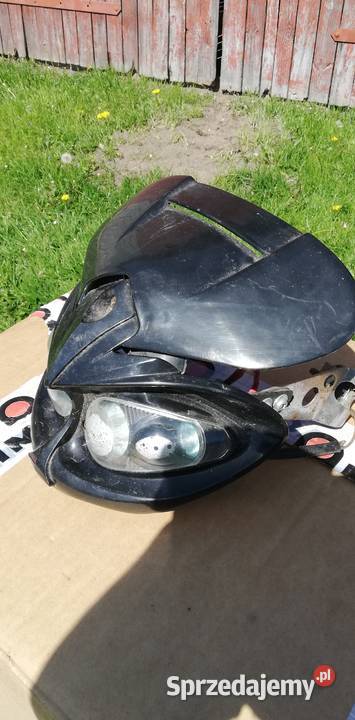 Lampa przód motocyklowa OWIEWKA Uniwersalna Poświętne