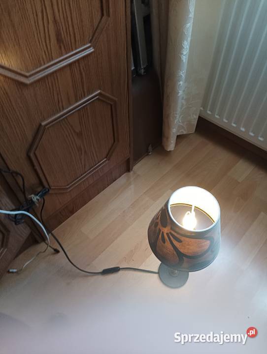 Lampa z abażurem śląskie Bieruń