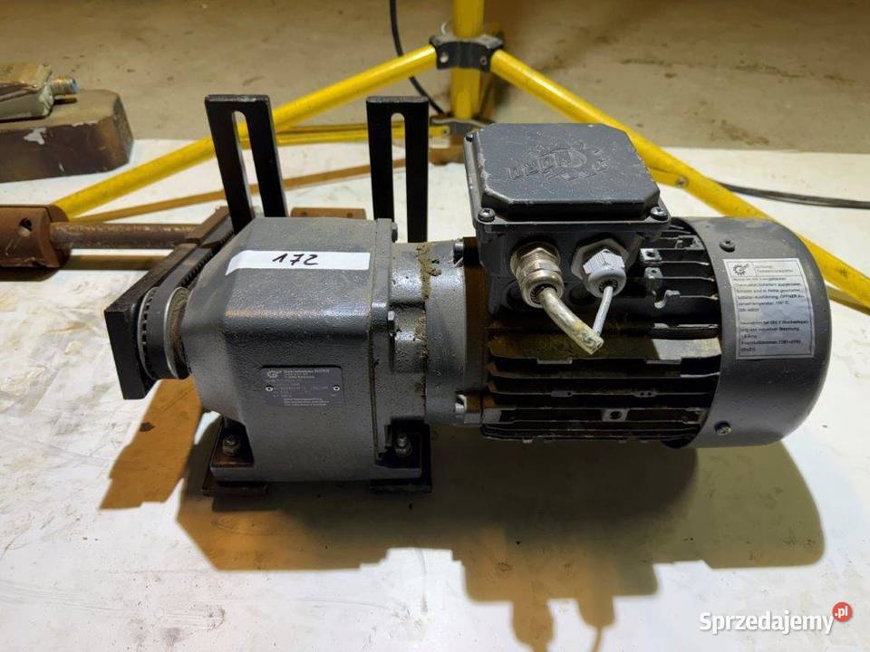 Motoreduktory przetwornice silniki serwonapędy