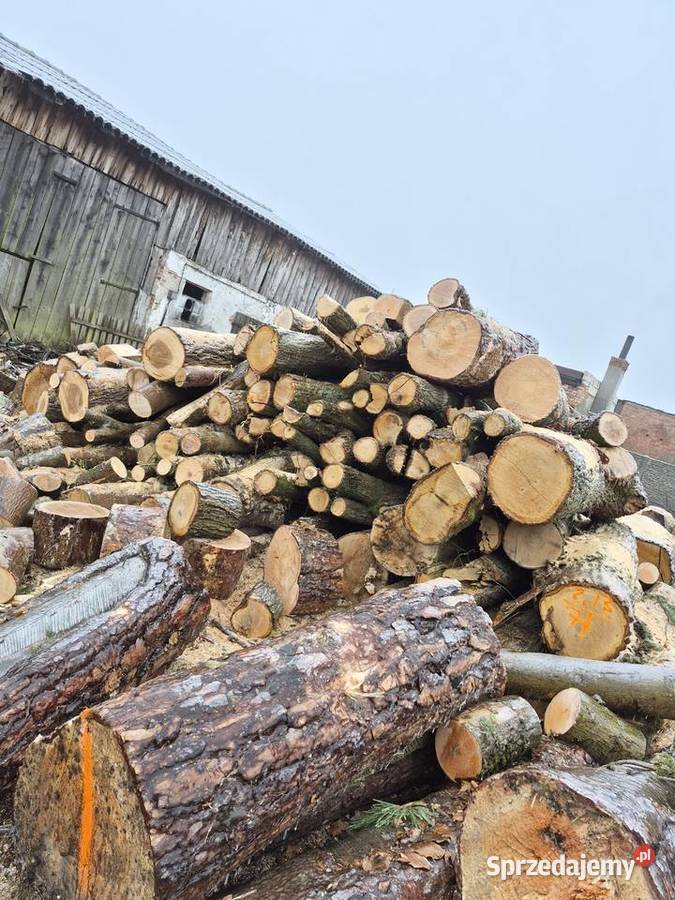 Drewno kominkowe opałowe rąbane liściaste Pyrzyce