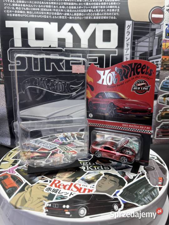 Hot Wheels RLC 1993 Mazda RX7 R1 BOX 23 Samochody i pojazdy Wrocław