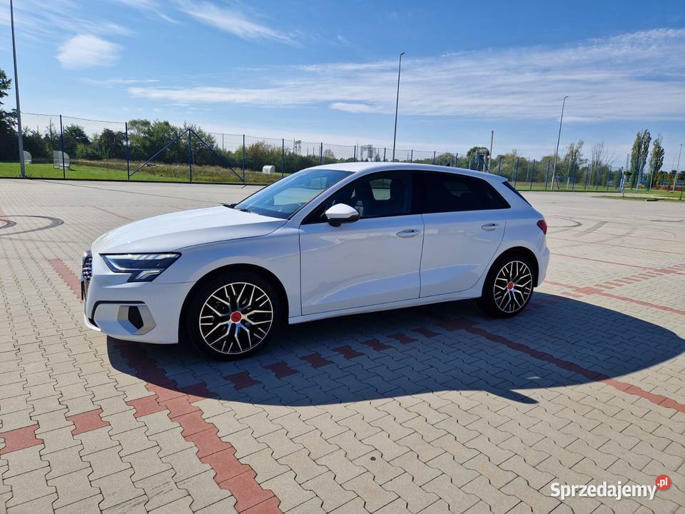 Audi A3 SPORTBACK 2022r 20 116 mały przebieg 86 Rok produkcji 2022 Wojnicz
