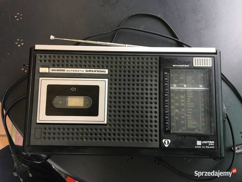 RADIOMAGNETOFON ZRK UNITRA MK2500 Zielonka